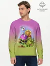 Мужской лонгслив базовый / Plants vs. Zombies