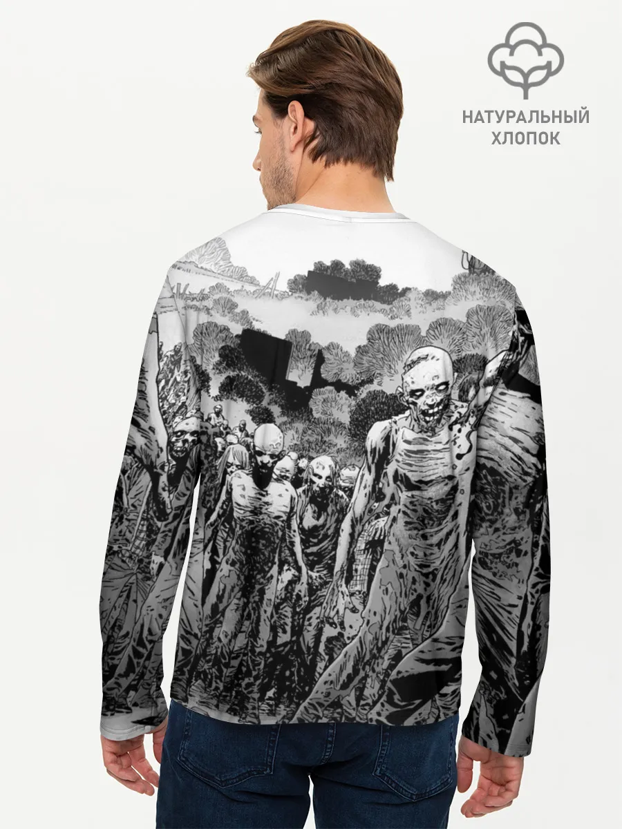 Мужской лонгслив базовый / Walking Dead [2]