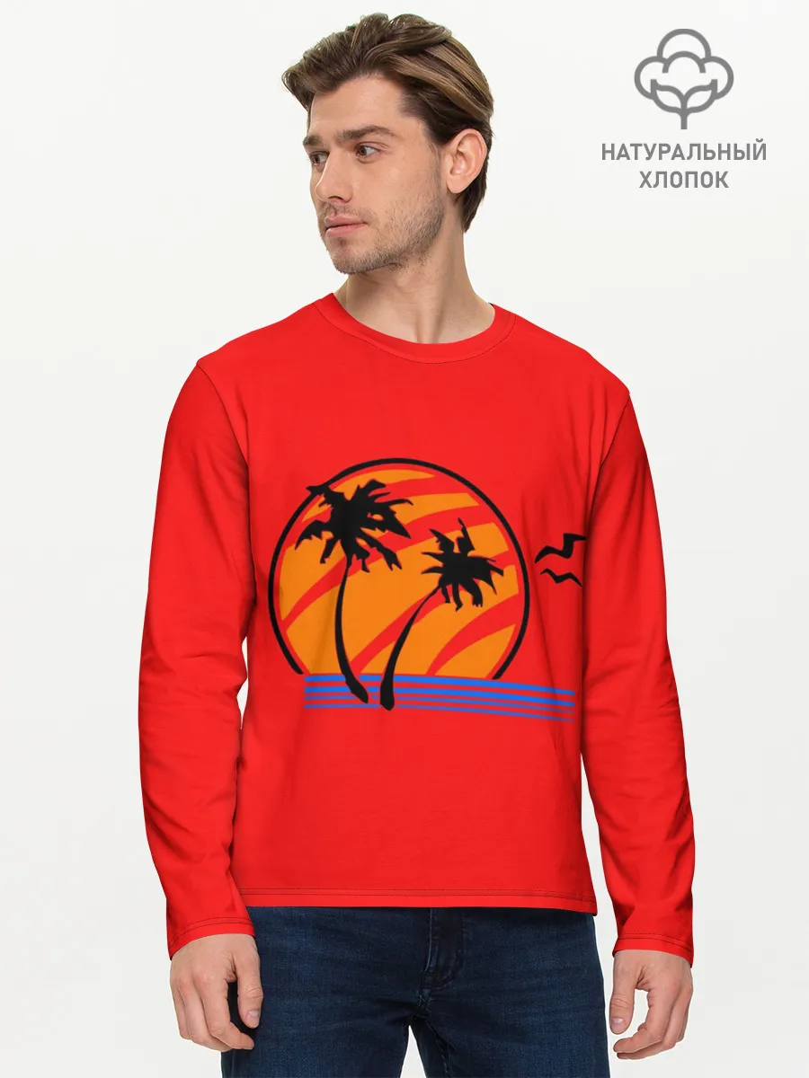 Мужской лонгслив базовый / THE LAST OF US ФУТБОЛКА ЭЛЛИ