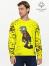 Мужской лонгслив базовый / Plants vs. Zombies