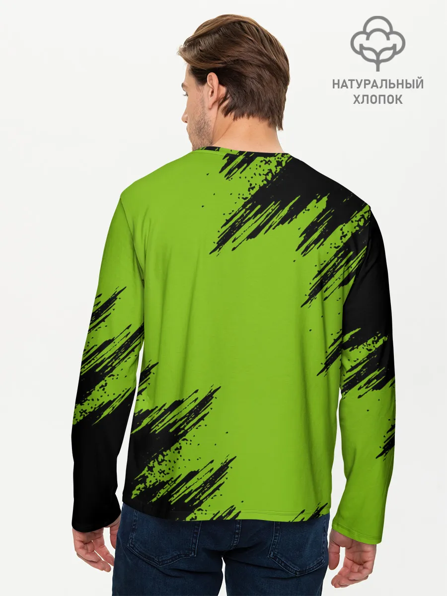 Мужской лонгслив базовый / Plants vs. Zombies