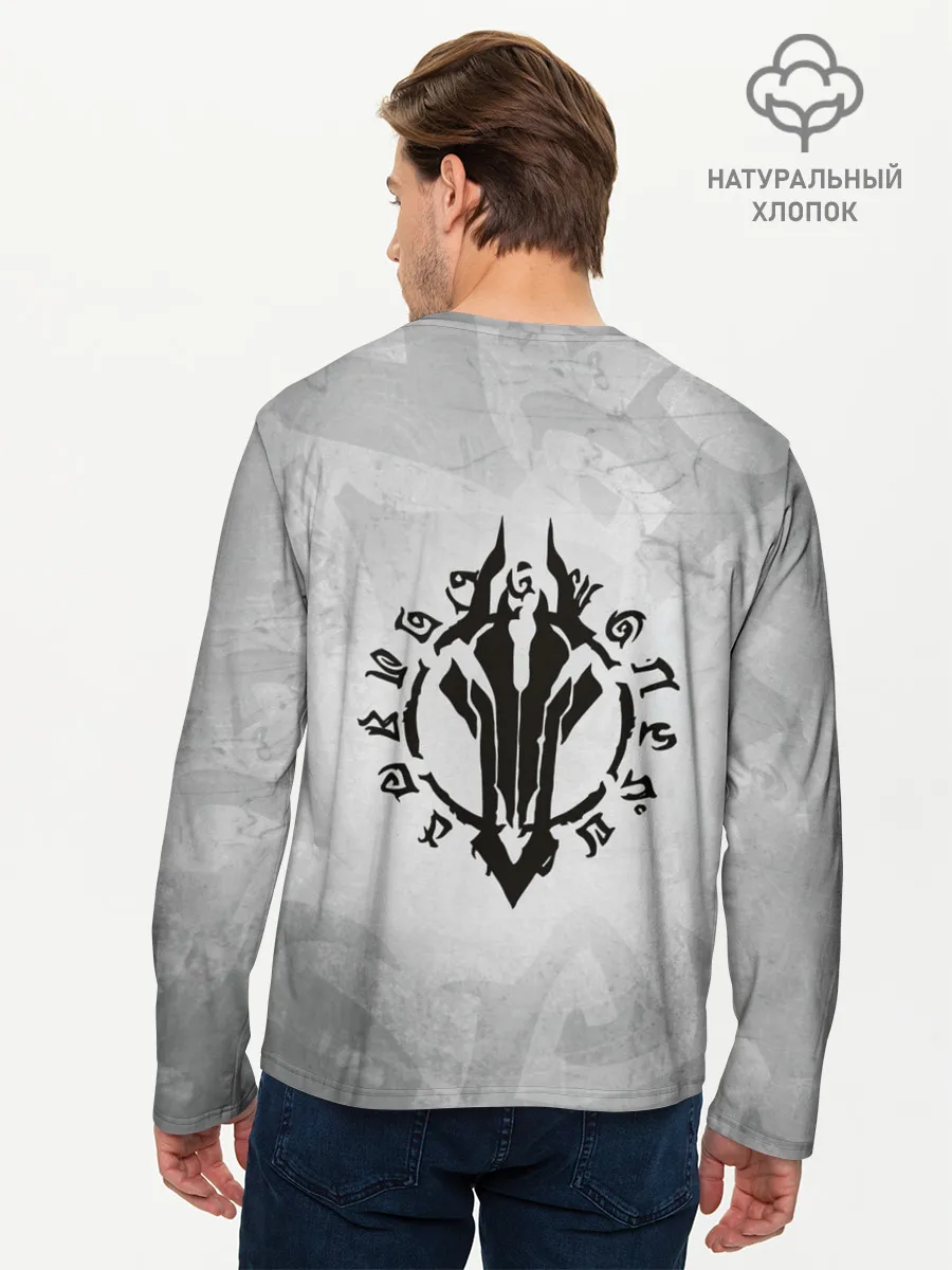 Мужской лонгслив базовый / Darksiders