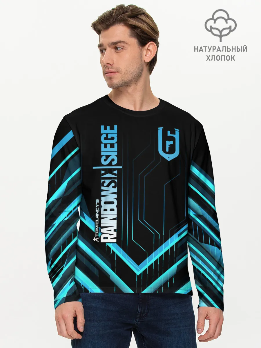 Мужской лонгслив базовый / Rainbow Six Siege