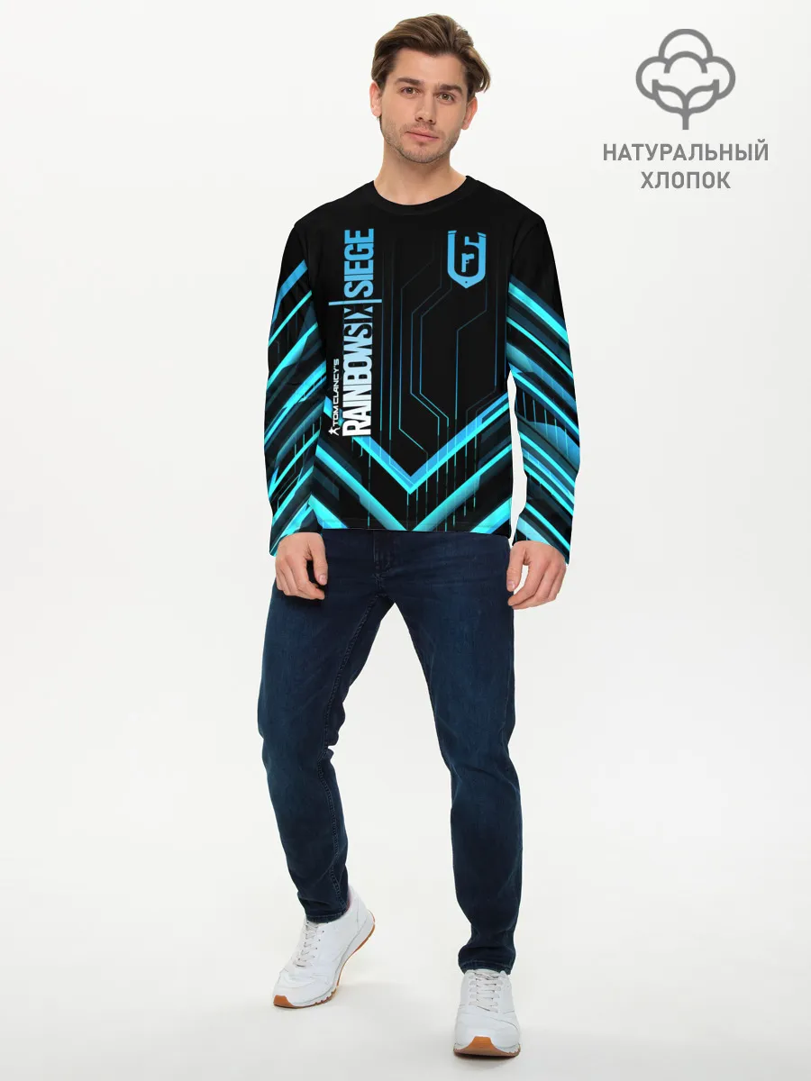 Мужской лонгслив базовый / Rainbow Six Siege