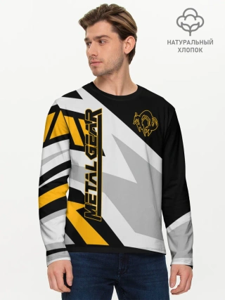 Мужской лонгслив базовый / Metal Gear