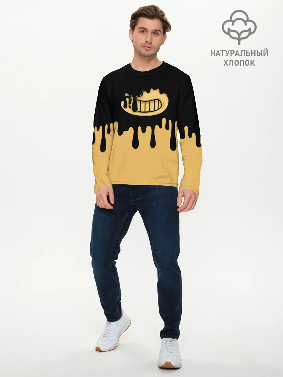 Мужской лонгслив базовый / Bendy And The Ink Machine