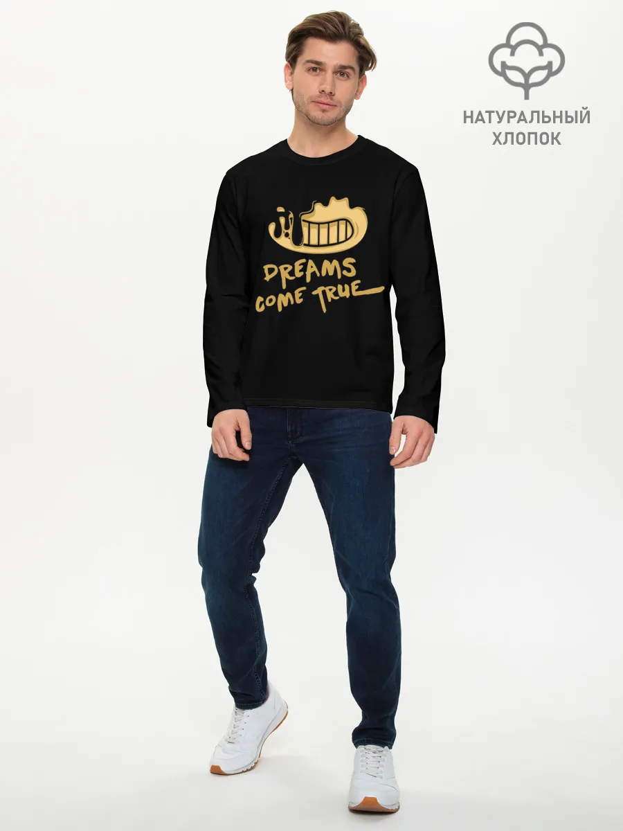 Мужской лонгслив базовый / Bendy And The Ink Machine