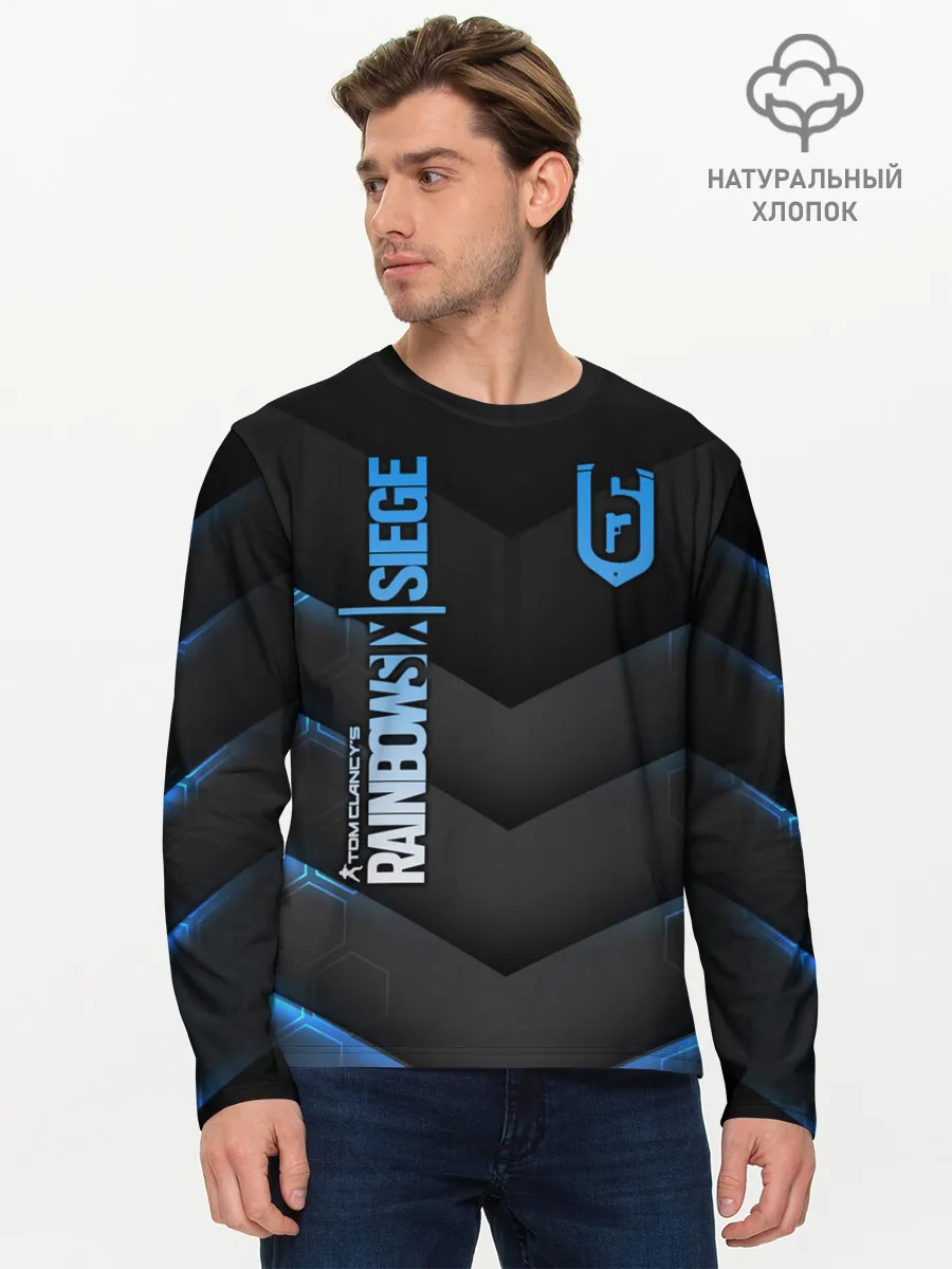 Мужской лонгслив базовый / Rainbow Six Siege