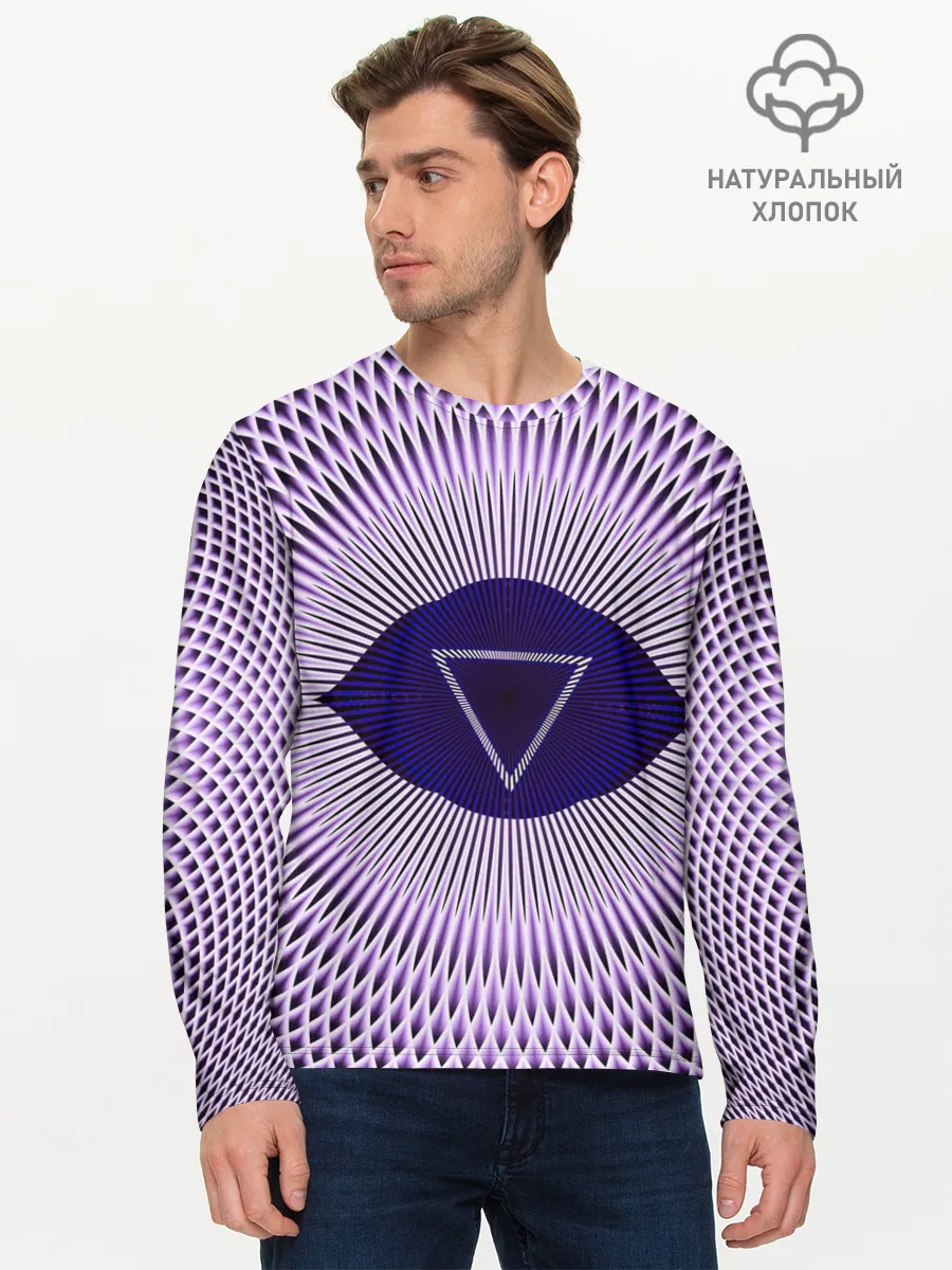 Мужской лонгслив базовый / Чакра
