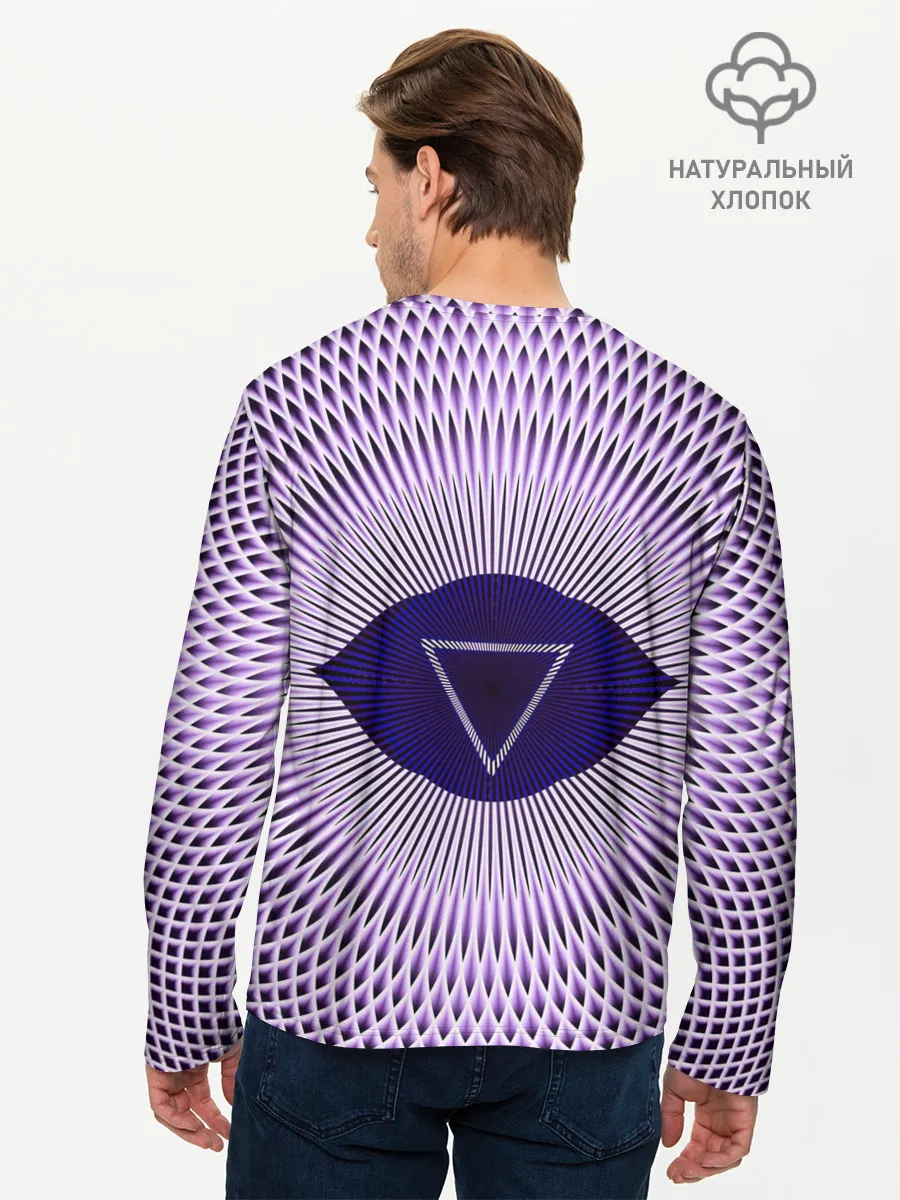 Мужской лонгслив базовый / Чакра