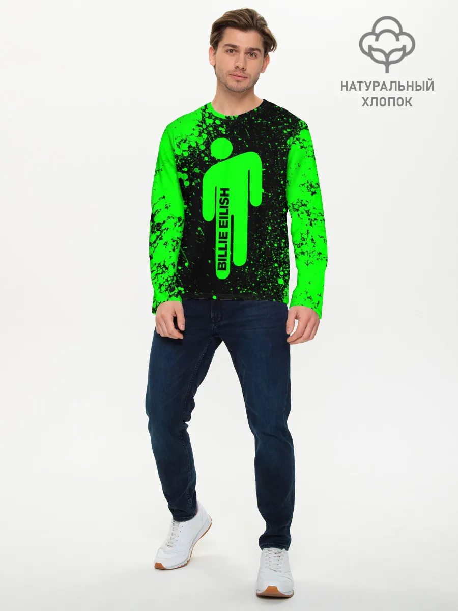 Мужской лонгслив базовый / BILLIE EILISH