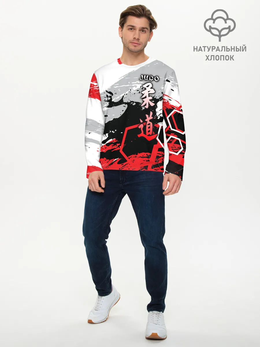 Мужской лонгслив базовый / Judo