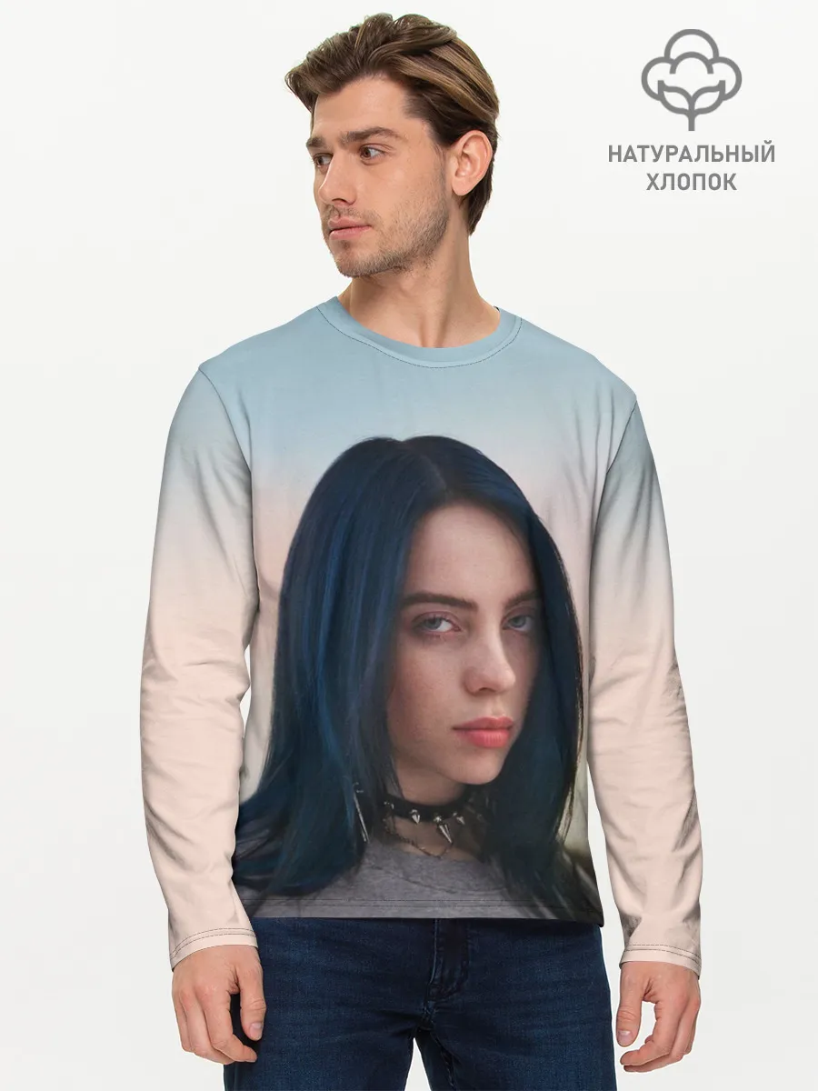 Мужской лонгслив базовый / Билли Айлиш