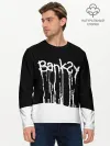 Мужской лонгслив базовый / Banksy