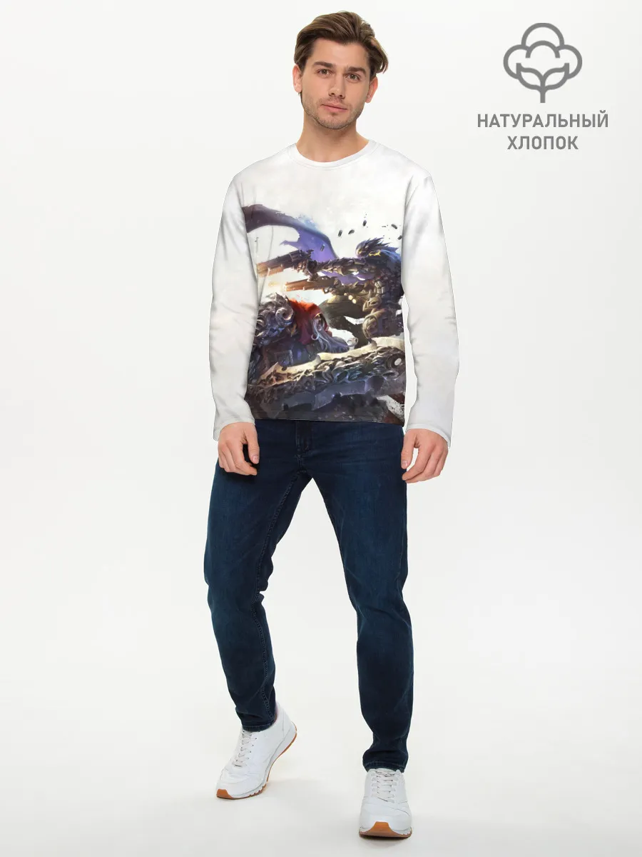 Мужской лонгслив базовый / Darksiders Genesis