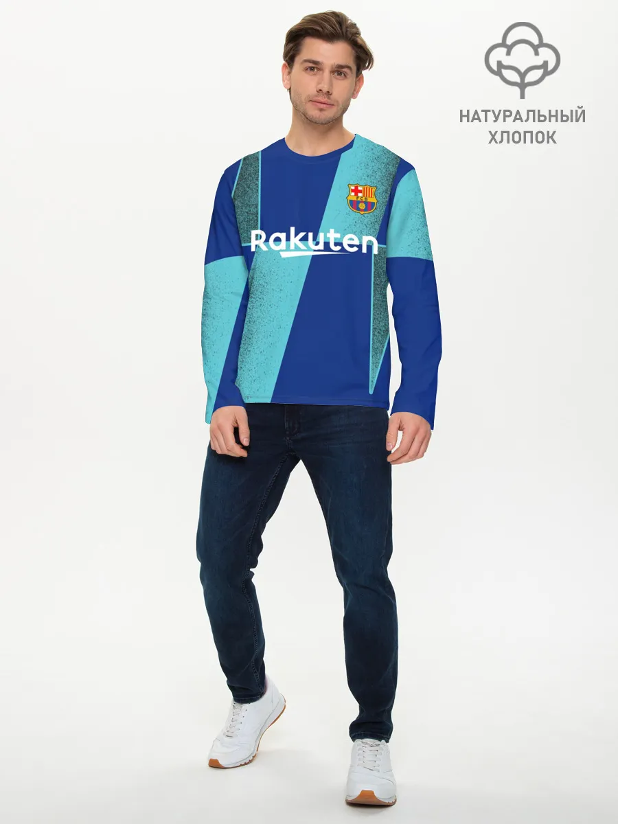 Мужской лонгслив базовый / Barcelona PreMatch kit