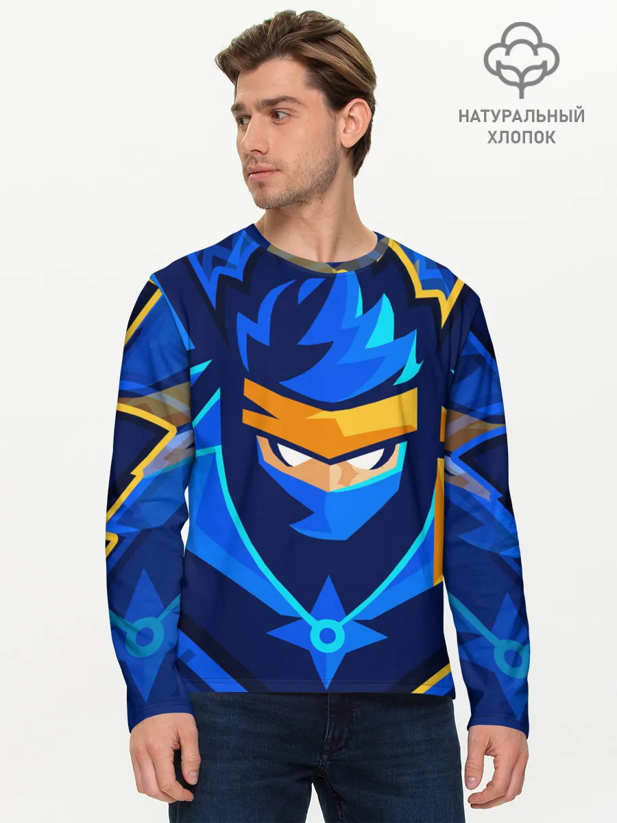Мужской лонгслив базовый / FORTNITE NINJA