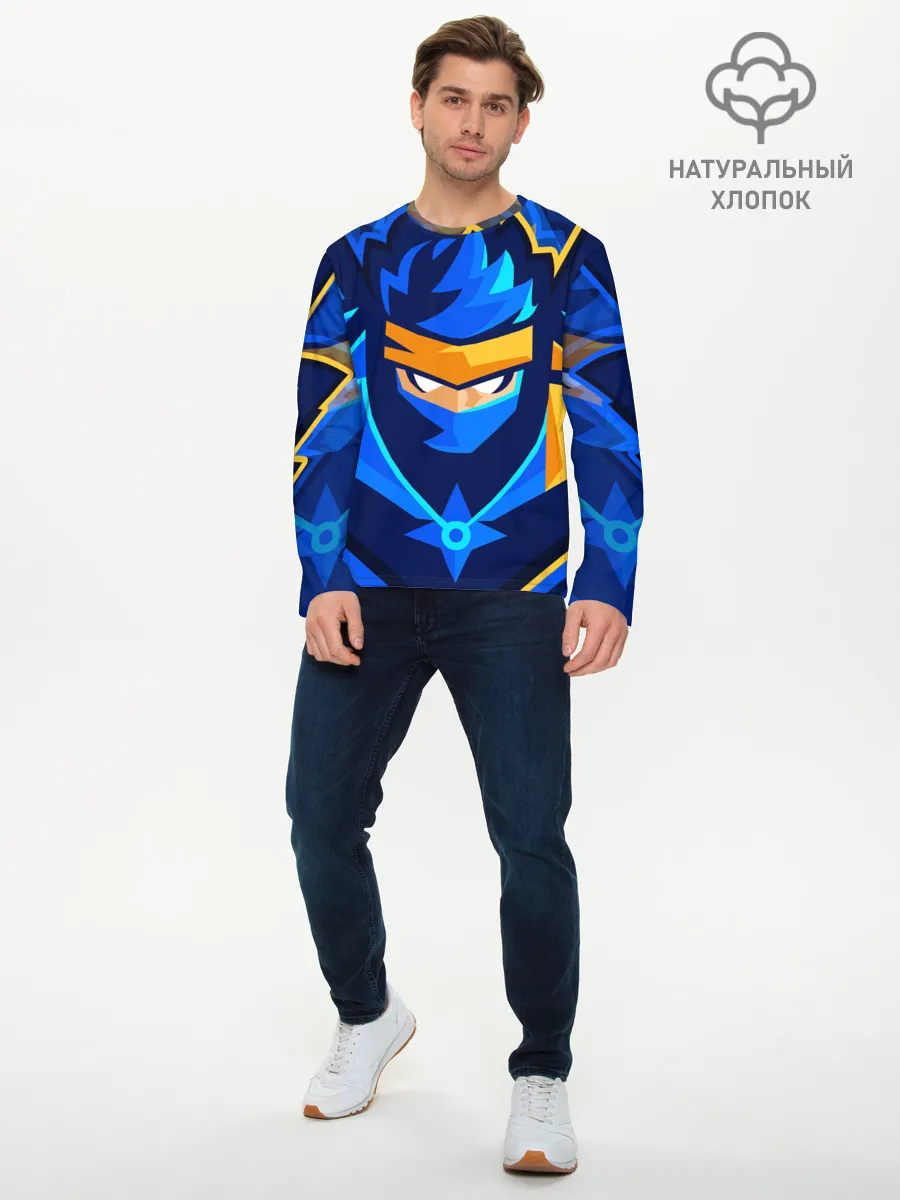 Мужской лонгслив базовый / FORTNITE NINJA