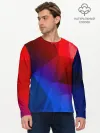 Мужской лонгслив базовый / RED&BLUE