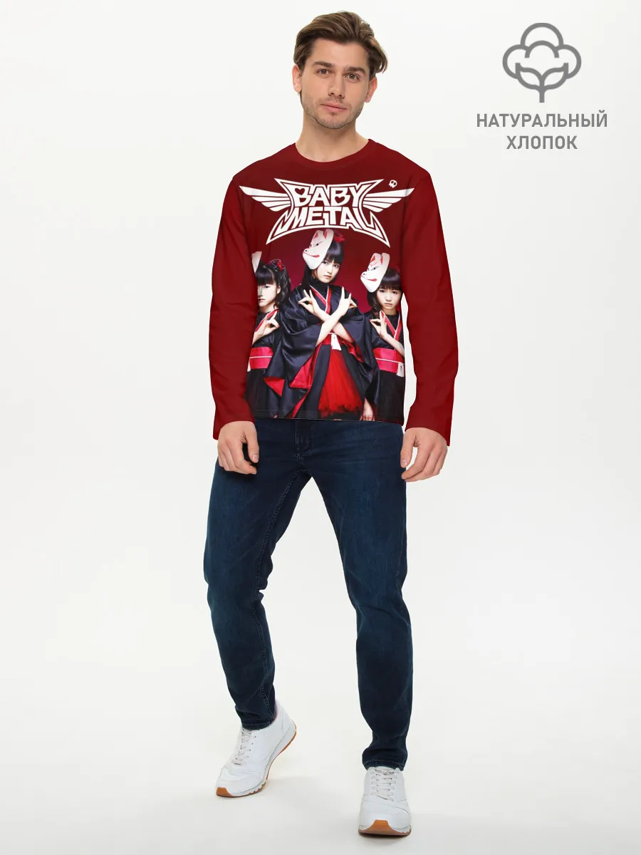 Мужской лонгслив базовый / BABYMETAL
