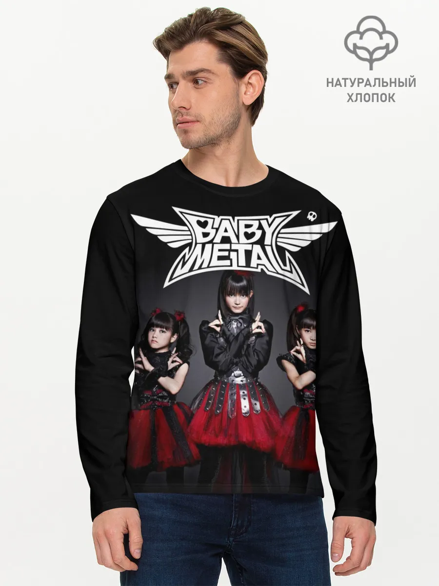 Мужской лонгслив базовый / BABYMETAL