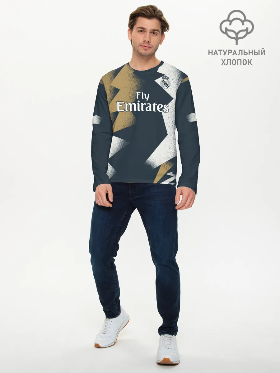 Мужской лонгслив базовый / Real PreMatch