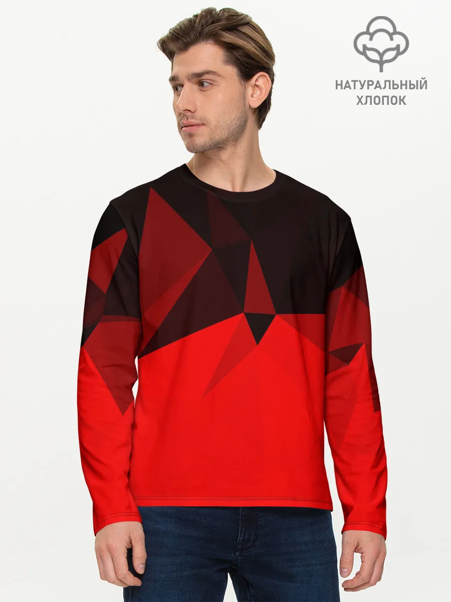 Мужской лонгслив базовый / ABSTRACTION