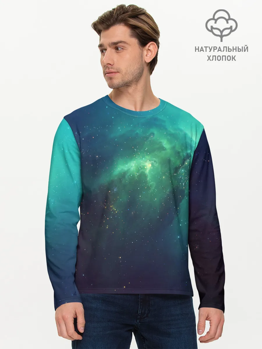 Мужской лонгслив базовый / GALAXY