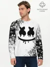 Мужской лонгслив базовый / Marshmello