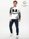 Мужской лонгслив базовый / Marshmello