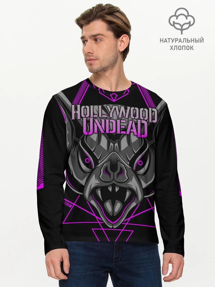 Мужской лонгслив базовый / Hollywood Undead