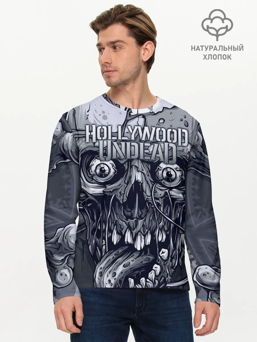 Мужской лонгслив базовый / Hollywood Undead