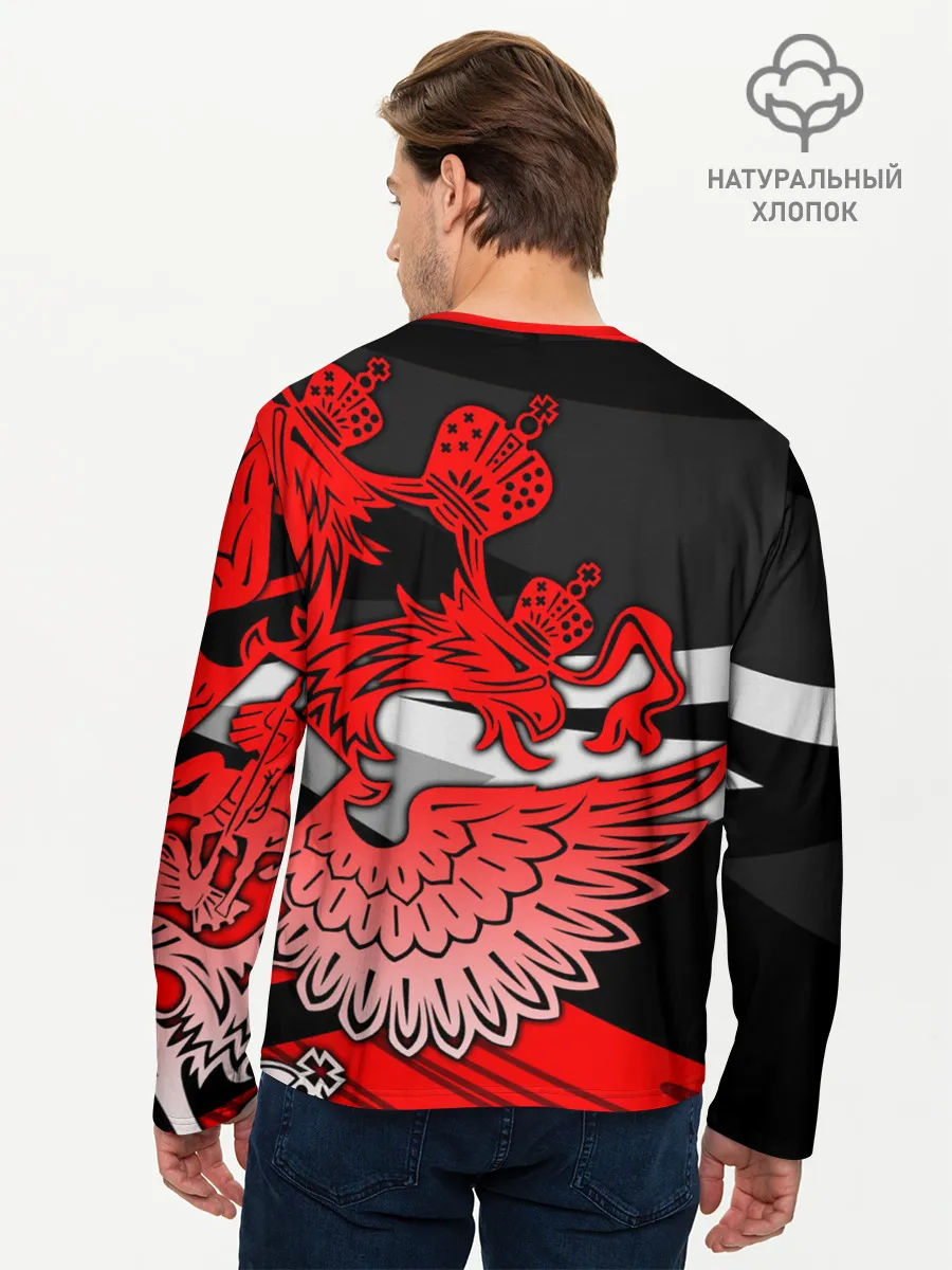 Мужской лонгслив базовый / Hockey