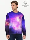 Мужской лонгслив базовый / КОСМИЧЕСКИЕ КРАСКИ