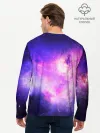 Мужской лонгслив базовый / КОСМИЧЕСКИЕ КРАСКИ