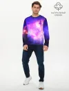 Мужской лонгслив базовый / КОСМИЧЕСКИЕ КРАСКИ