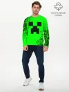 Мужской лонгслив базовый / MINECRAFT