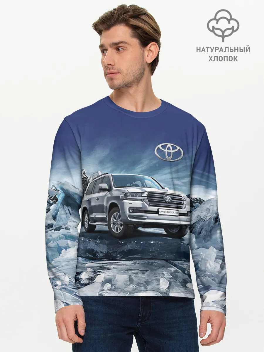Мужской лонгслив базовый / Land Cruiser 200