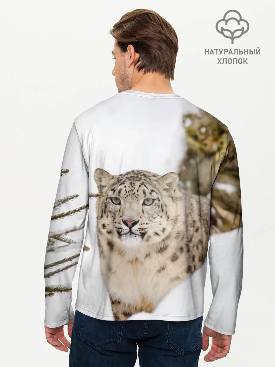 Мужской лонгслив базовый / Ирбис