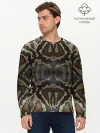Мужской лонгслив базовый / Snakeskin