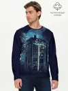 Мужской лонгслив базовый / Doctor Who