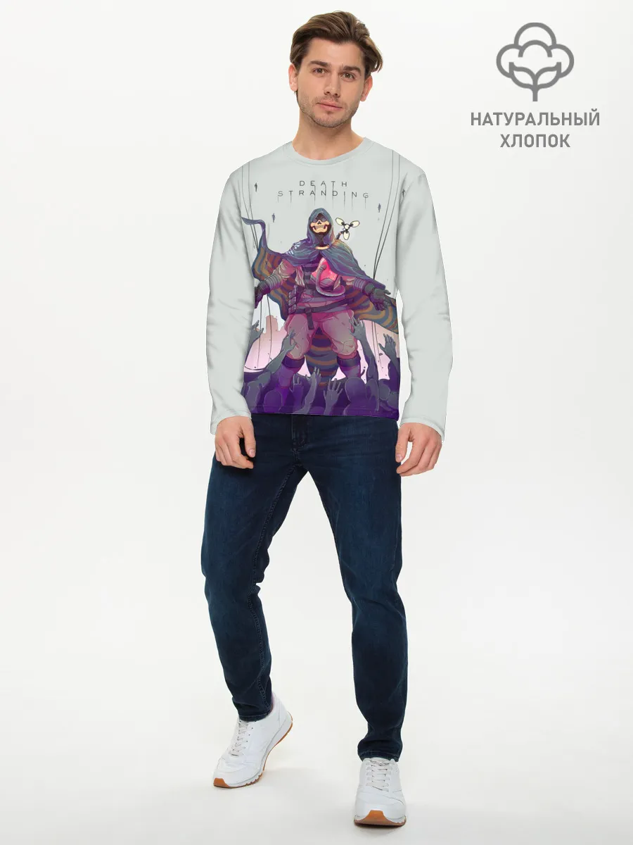 Мужской лонгслив базовый / Death Stranding