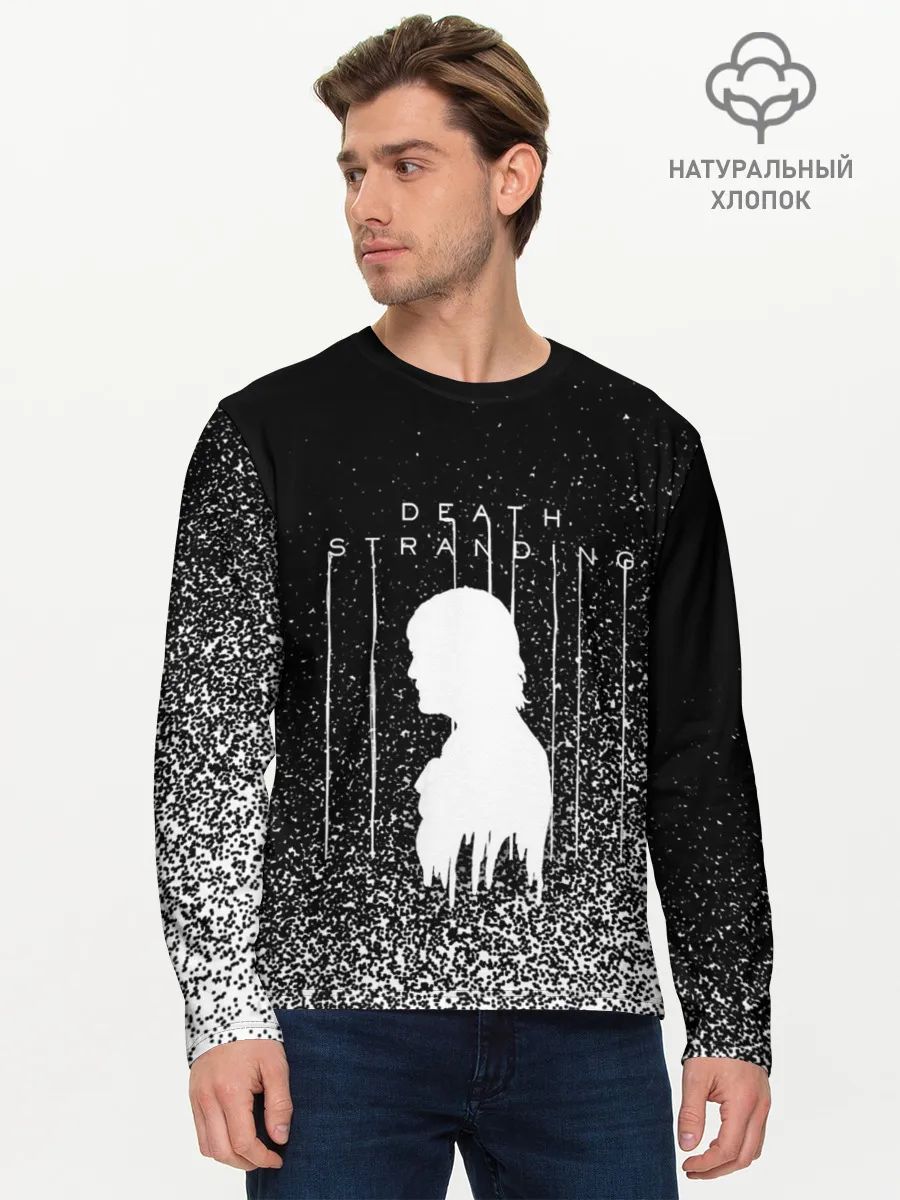 Мужской лонгслив базовый / DEATH STRANDING