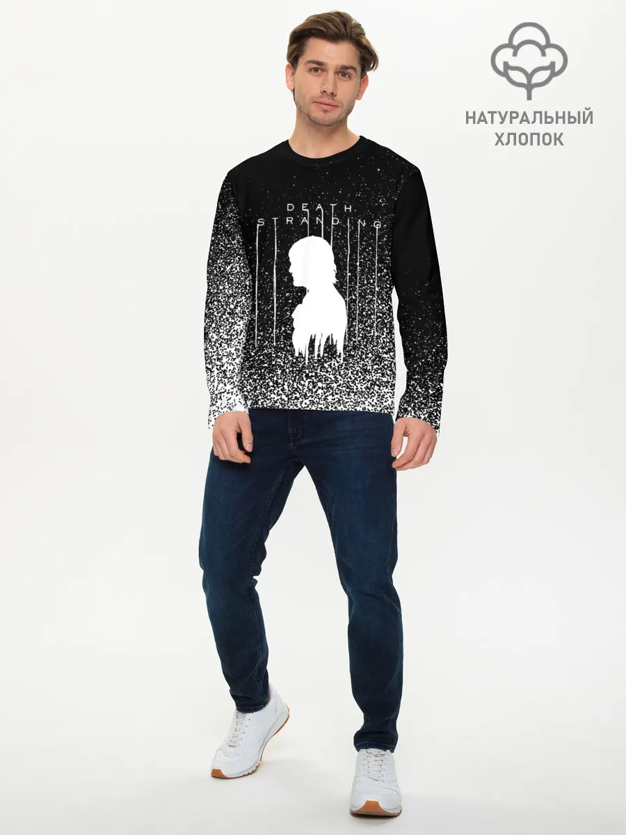 Мужской лонгслив базовый / DEATH STRANDING