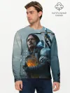 Мужской лонгслив базовый / Death Stranding