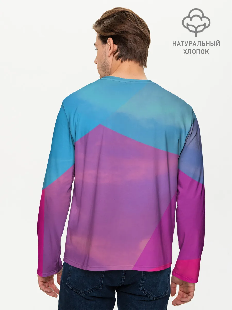 Мужской лонгслив базовый / Misato Katsuragi