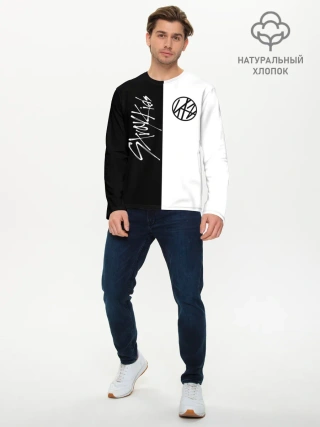 Мужской лонгслив базовый / Stray Kids