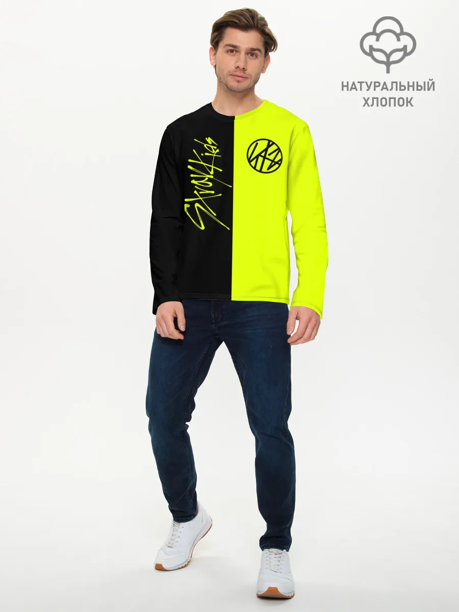 Мужской лонгслив базовый / Stray Kids