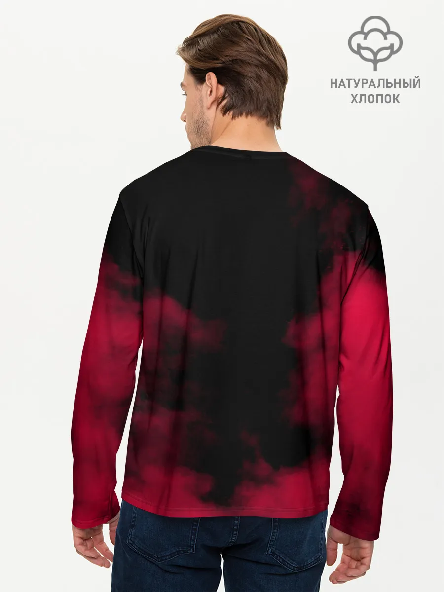 Мужской лонгслив базовый / Hazbin Hotel