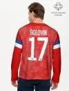 Мужской лонгслив базовый / Golovin home EURO 2020